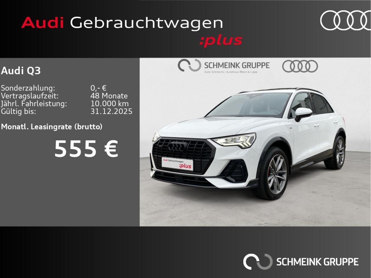 Audi Q3 45 TFSI quattro 2x S line Business Sonos Pano
