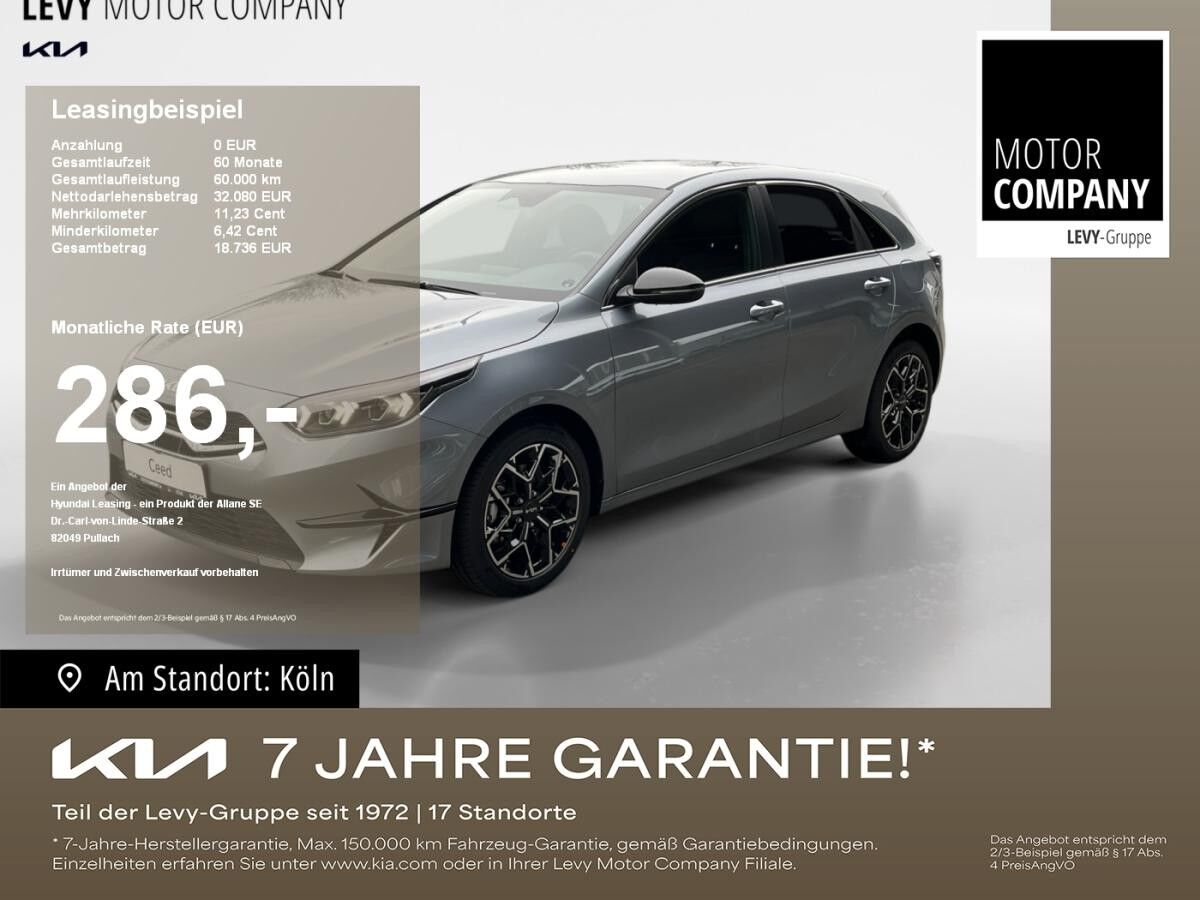 Kia Ceed 1.0 T-GDI Nightline Edition +1,99%+Automatik