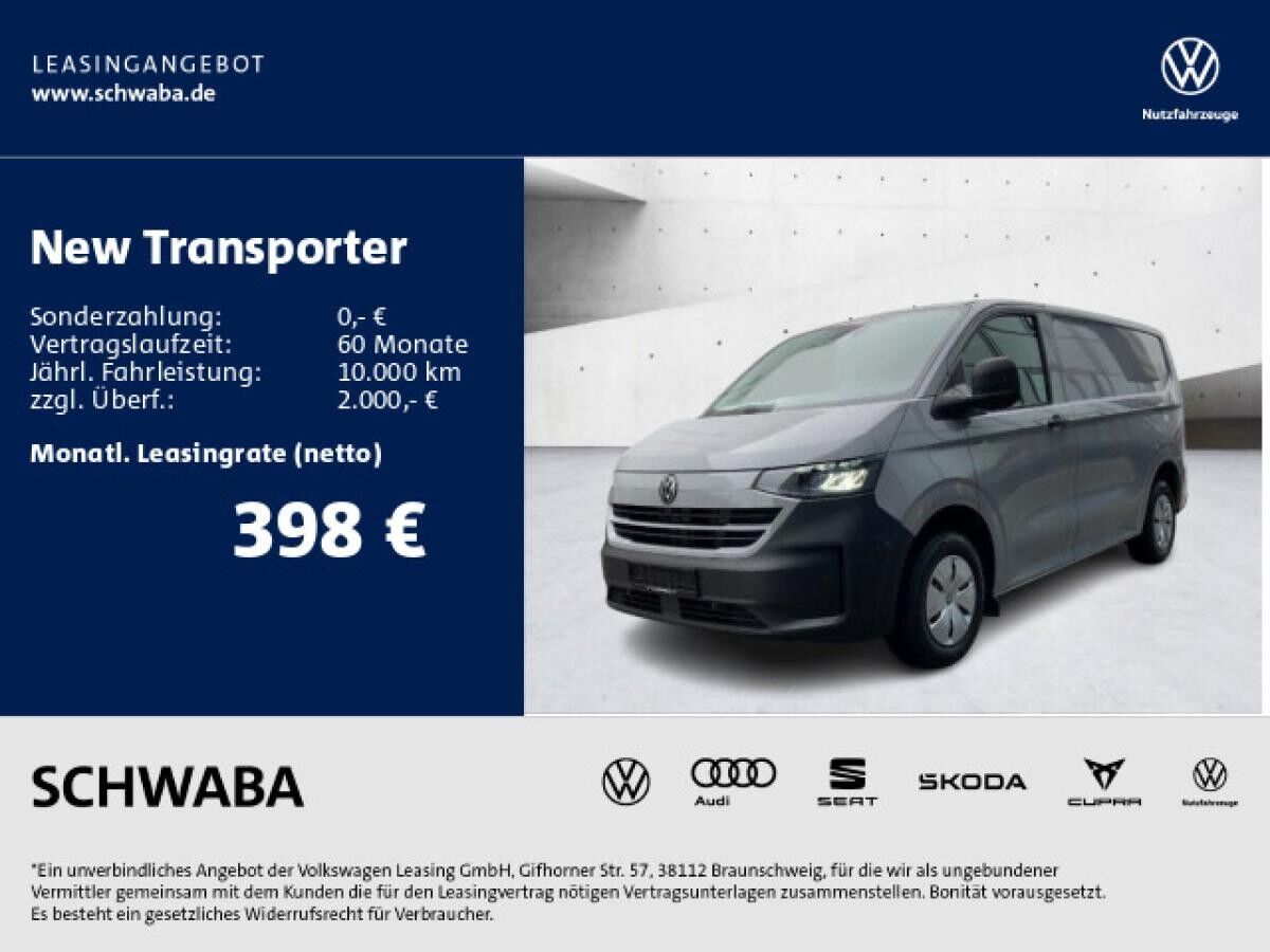 Volkswagen Transporter NEW 2,0 TDI KR - weitere Lagerwagen vorhanden !