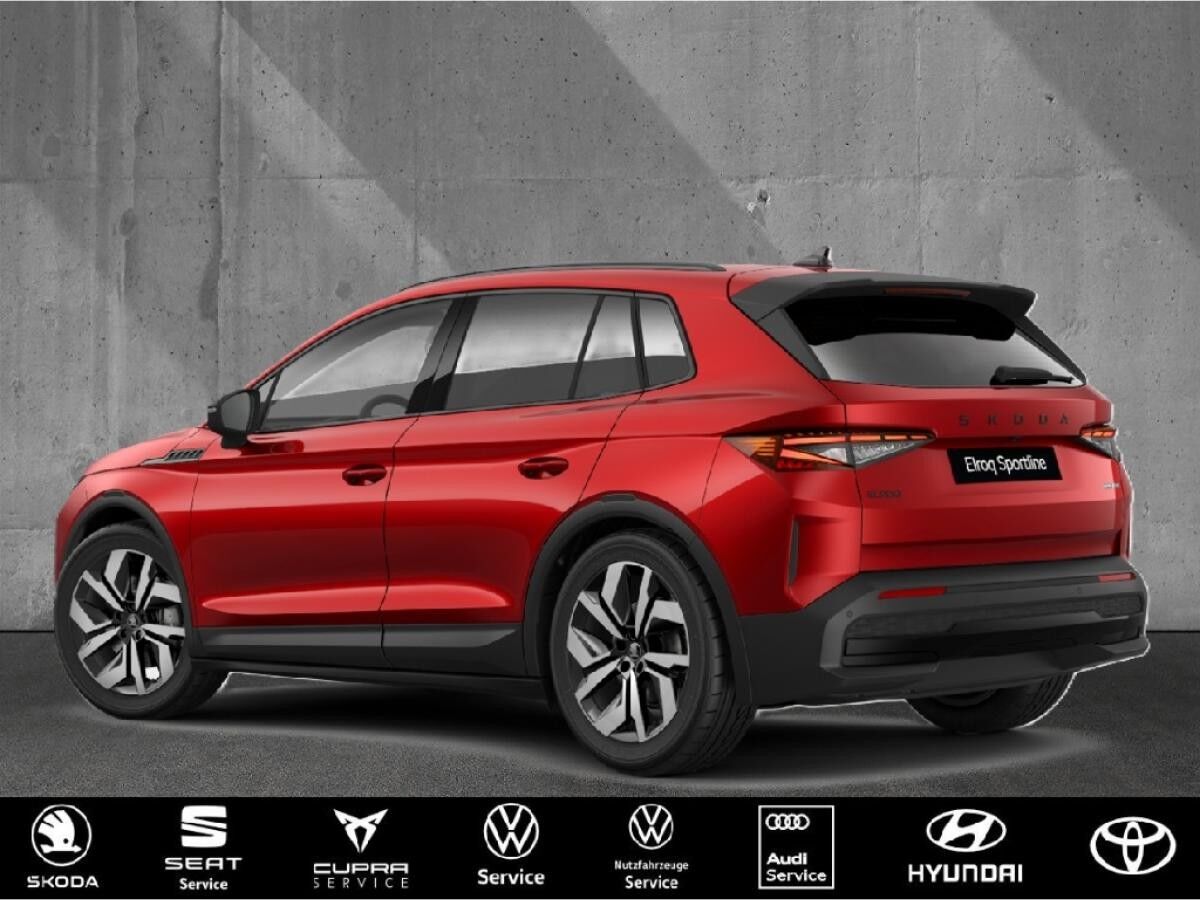 Skoda Elroq 85 SPORTLINE *KESSY*MATRIX-LED*WÄRMEPUMPE*ACC*TRAVEL ASSIST* - GEWERBLICH