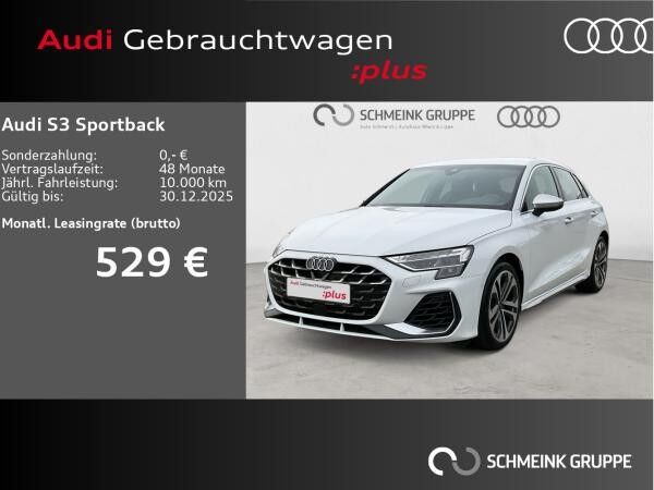 Audi S3 Sportback TFSI quattro S-line Leder Amb+ Navi