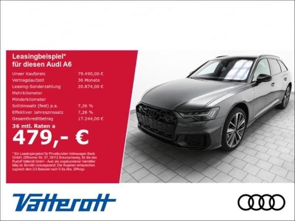 Audi A6 Avant S line Competition 50 TDI AHK B&O HDMatrix