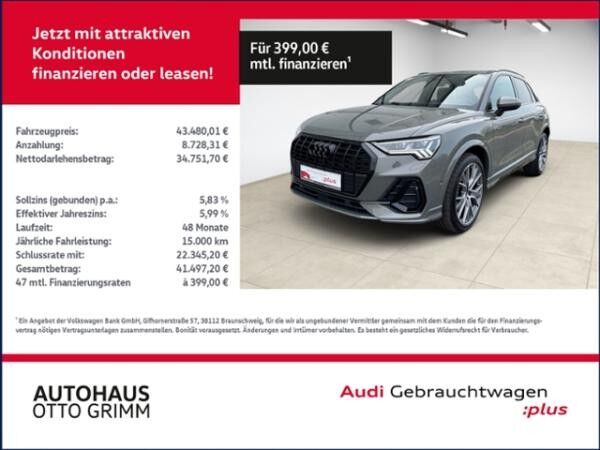 Audi Q3 35 TFSI S line Matrix LED Navi