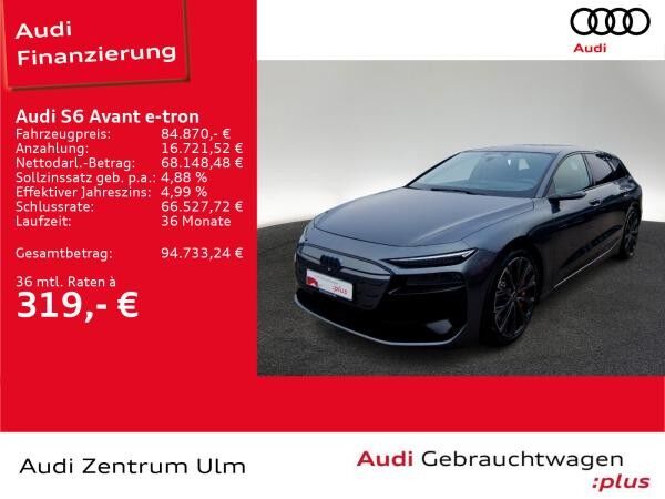 Audi S6 e-tron Avant edition one B&O HuD PANO TECH PRO Audi S6 e-tron Avant edition one B&O HuD PANO TECH PRO