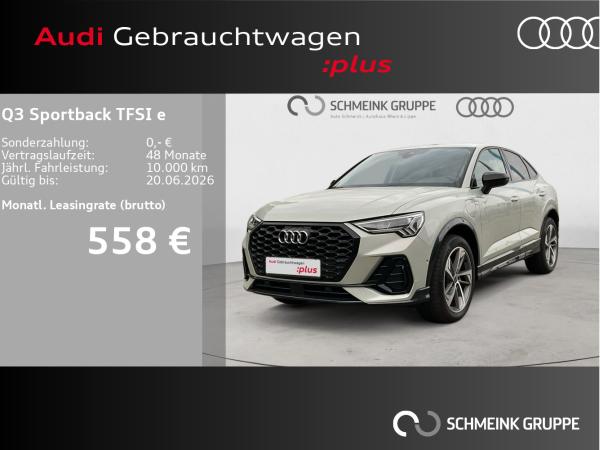 Audi Q3 Sportback TFSI e 45 S-line LED AHK Carplay