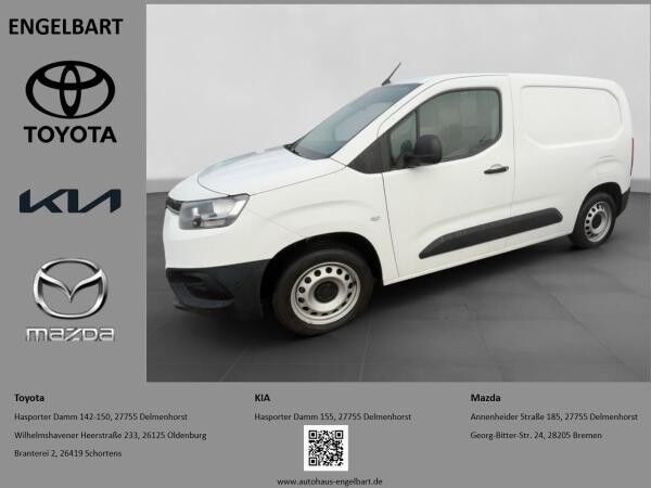 Toyota Proace City L1 verblecht 4-türig Electric Duty 50 kWh Vollelektrisch 100 kW (136 PS) stufenlose Automatik**SOFOR