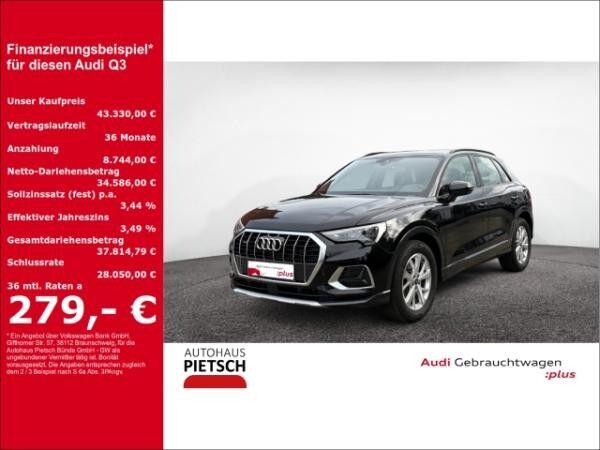 Audi Q3 40 TFSI quattro advanced AHK ACC Keyless