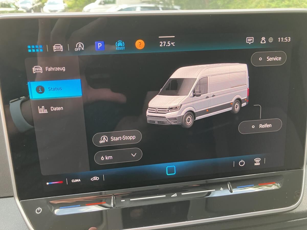 Volkswagen Crafter MJ 2025 Dig-Display inkl. Regalausbau