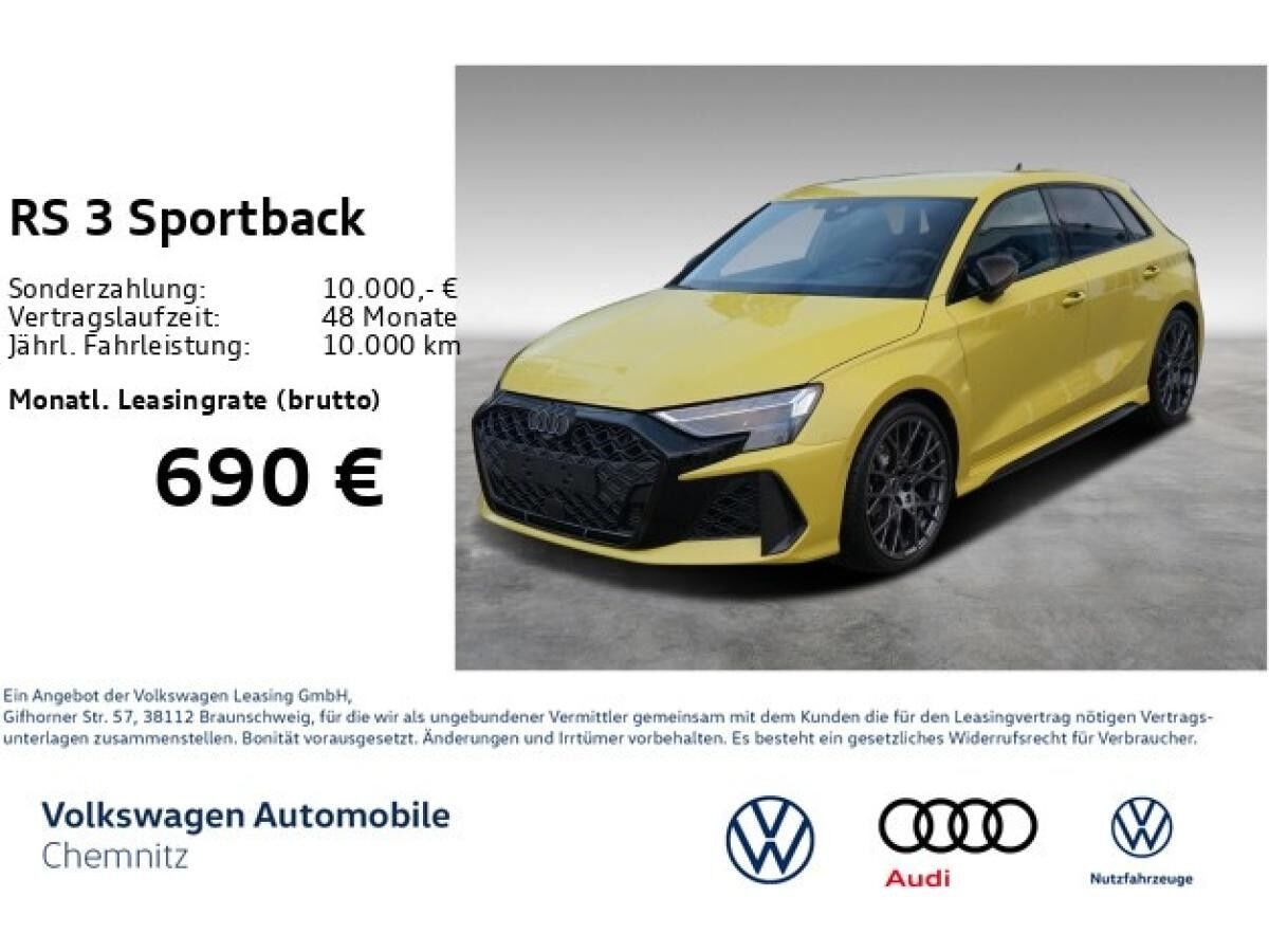 Audi RS3 Sportback 294kW Stronic *Vmax280*Navi*