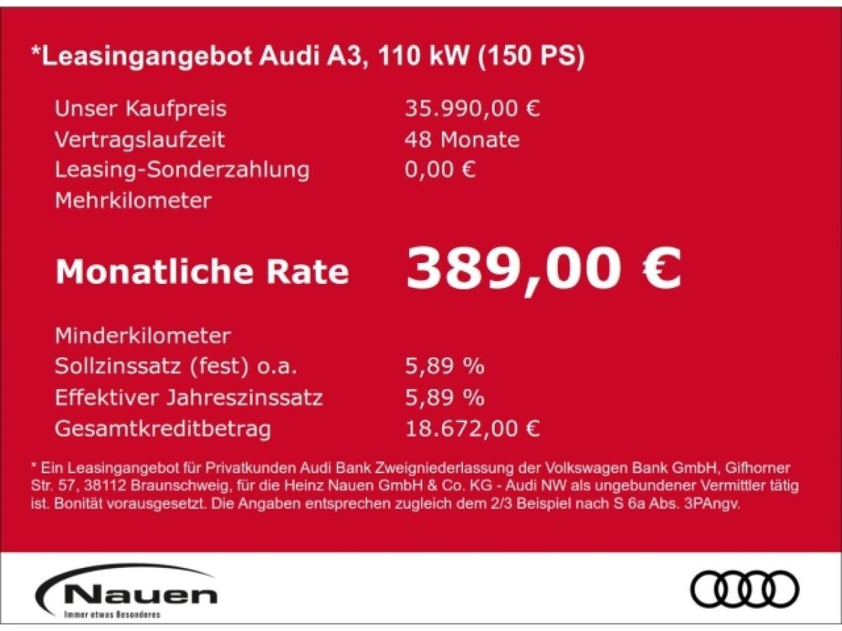 Audi A3 allstreet 35 TFSI *incl. Winterräder*