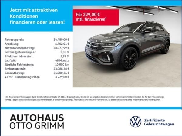 Volkswagen T-Roc 1.5 TSI R-Line DSG LED