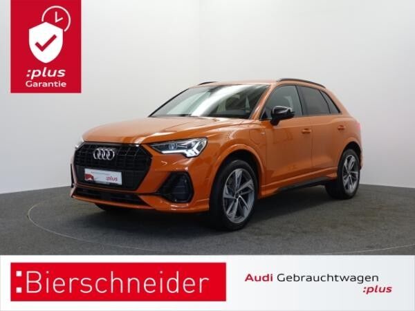 Audi Q3 45 TFSI e S tronic 2xS line LED VIRTUAL AHK NAVI PDC 19 CONNECT DAB 5-J-GARANTIE
