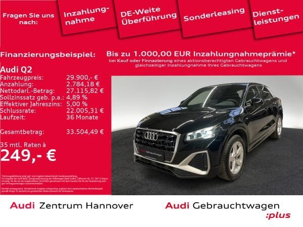 Audi Q2 S line 35 TFSI Matrix Kamera Teilleder virtual