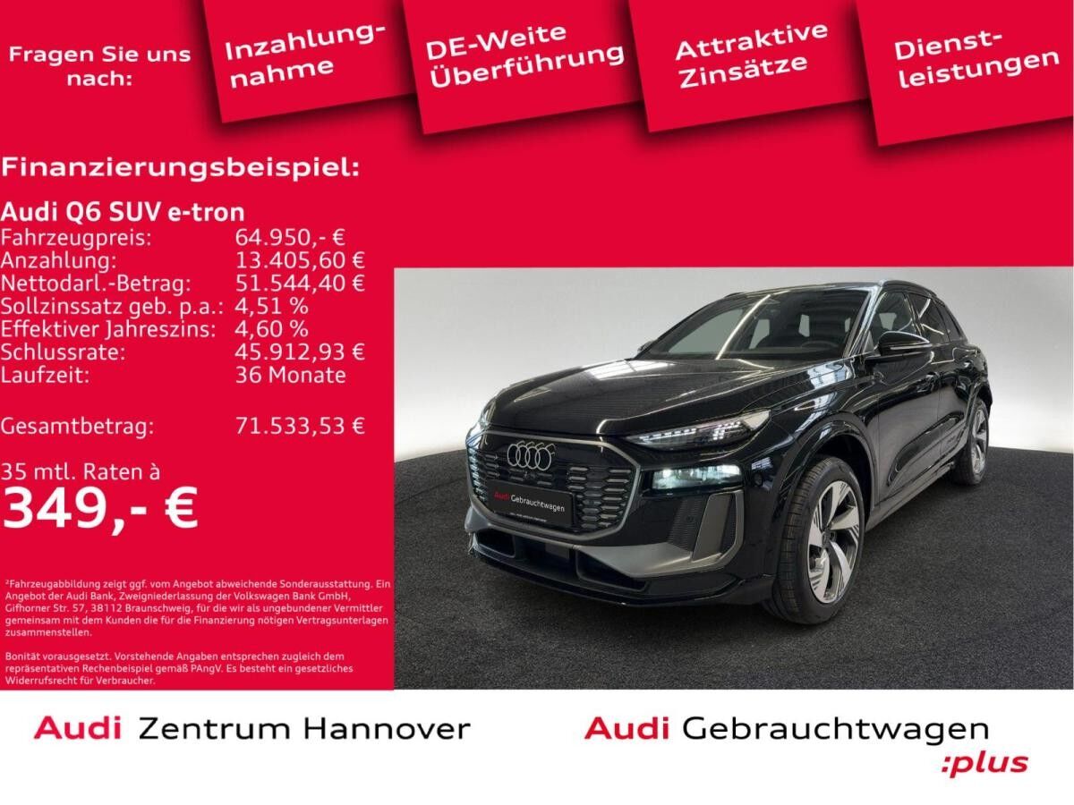 Audi Q6 e-tron S line quattro Matrix Leder ACC DAB