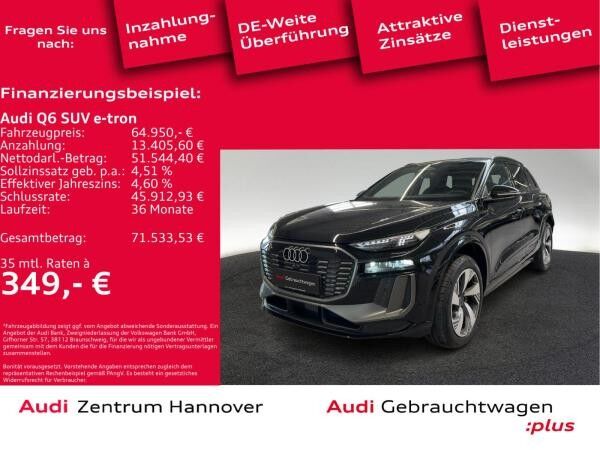 Audi Q6 e-tron S line quattro Matrix Leder ACC DAB