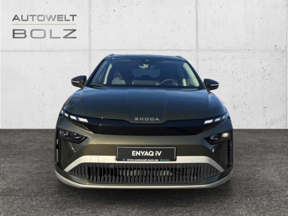 Skoda ENYAQ 60 Loft AHK El. Panodach Navi DigiCock Memory Sitze LED Blendfreies Fernl.