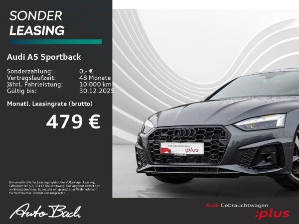 Audi A5 Sportback S line 40TDI qu Stronic Navi LED HuD GRA EPH AHK