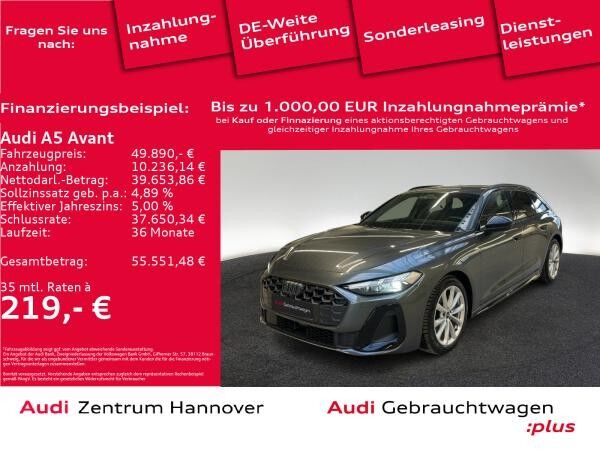 Audi A5 Avant TFSI AHK Matrix ACC Kamera Lenkr.hzg.