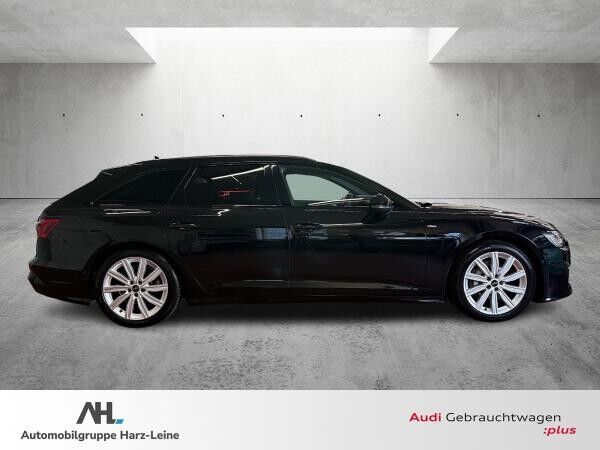 Audi A6 Avant 50 TDI S line quattro tiptronic Matrix AHK Pano Navi ACC Optik schwarz plus
