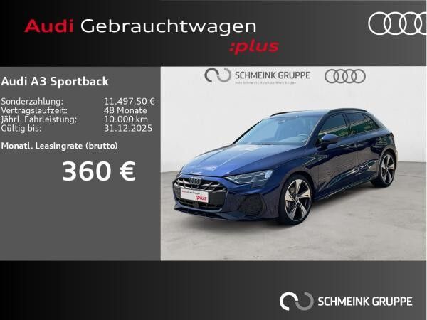 Audi A3 Sportback 35 TDI S line Matrix Assistenz pro