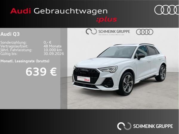 Audi Q3 S line 40 TFSI 2x S line quattro Matrix Pano