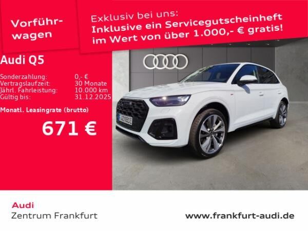 Audi Q5 55 TFSI e quattro S tronic S line Matrix-LED Navi Panorama DAB VC