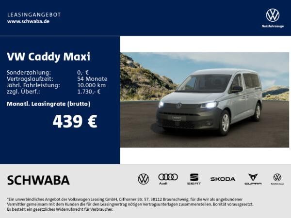 Volkswagen Caddy Maxi 2,0 TDI *Kurzzulassung*
