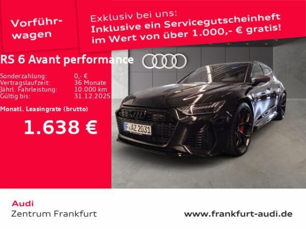 Audi RS6 Avant performance tiptronic HD Matrix-LED RS-Sportabgasanlage Standheizung
