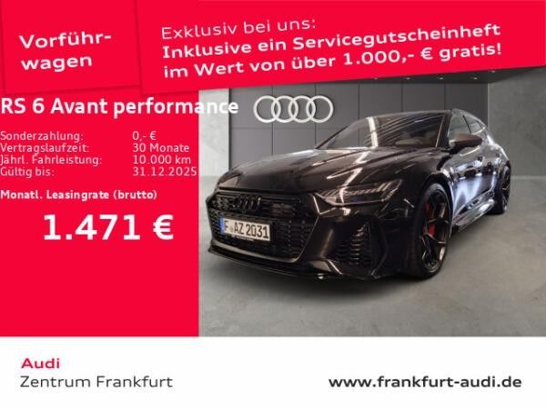 Audi RS6 Avant performance tiptronic HD Matrix-LED RS-Sportabgasanlage Standheizung