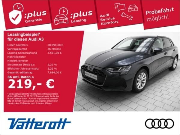 Audi A3 Sportback 30 TFSI S tronic CarPlay ParkAssist