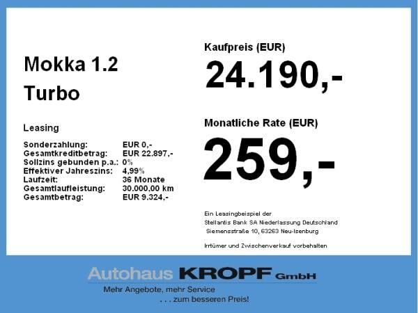 Opel Mokka 1.2 Turbo Parksensor,Winterpaket,DAB