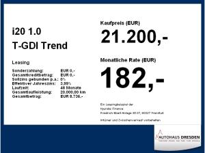 Hyundai i20 1.0 T-GDI Trend 🔊GEWERBEANGEBOT🔊