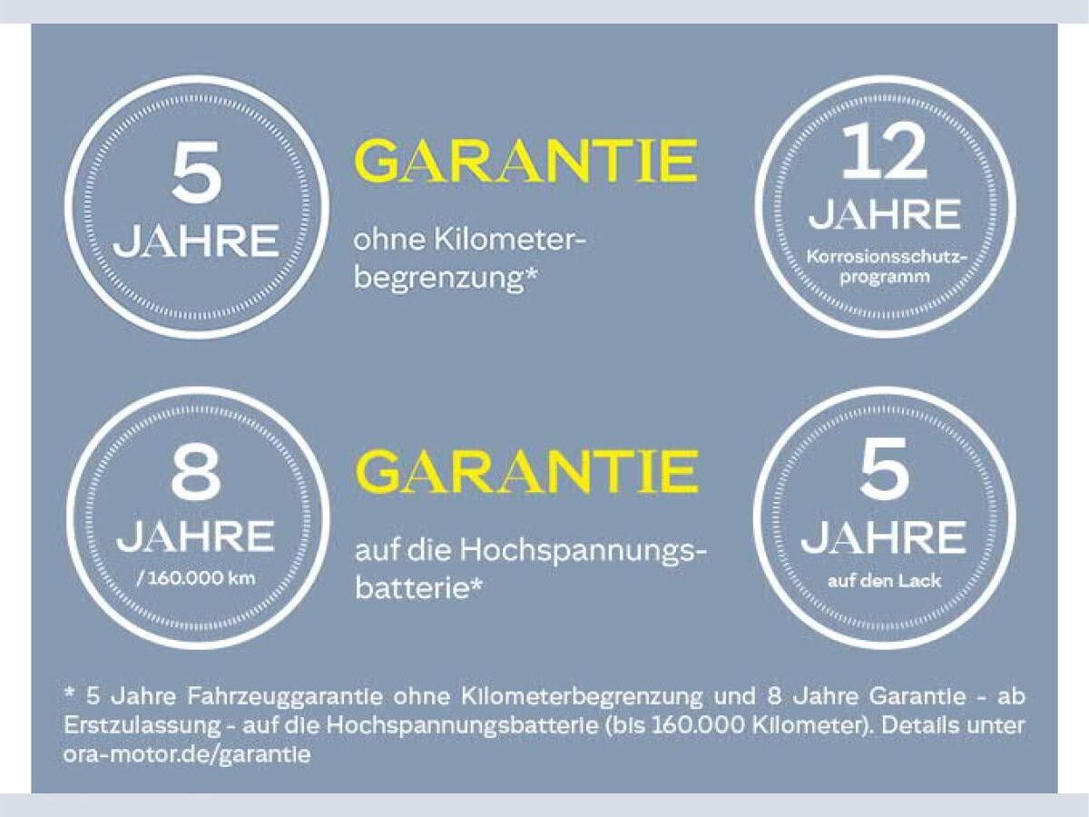 GWM ORA 03 400 PRO+ mit Ganzjahresreifen✔️⚡  Sitzheizung - Schiebedach- CarPlay/Android Auto✔️⚡