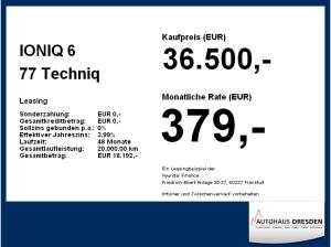 Hyundai IONIQ 6 77 Techniq 🔊GEWERBEANGEBOT🔊