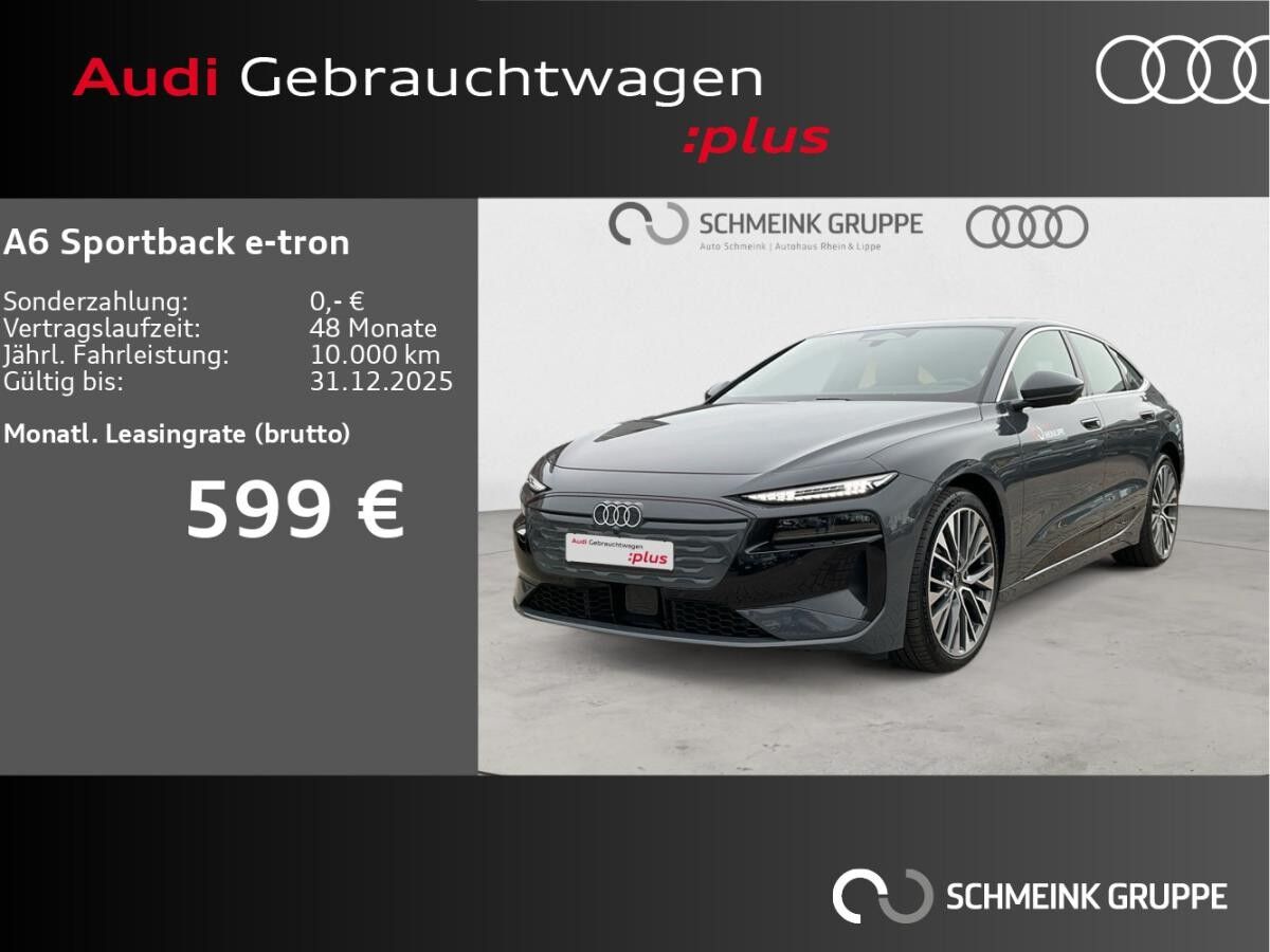 Audi A6 e-tron A6 Sportback e-tron S line Matrix 360° ACC 0,25%