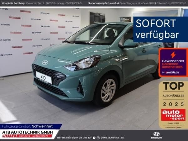 Hyundai i10 Select MY25 1.0 Benzin 5-MT 2WD Navi Apple CarPlay