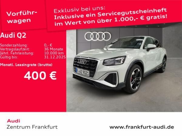 Audi Q2 35 TFSI S tronic S line MatrixLED Leder Tempomat