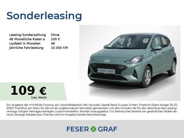 Hyundai i10 SELECT NAVI KAMERA LED-TFL CARPLAY USB