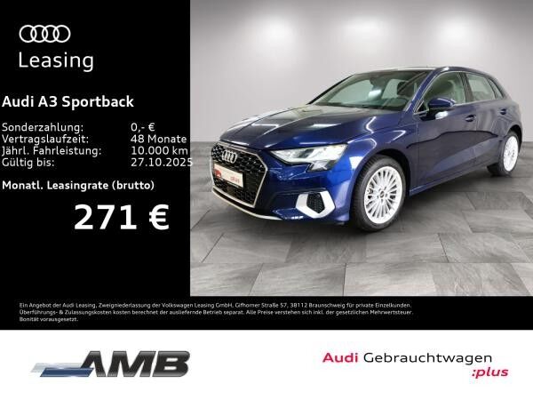 Audi A3 Sportback Advanced 35 TFSI LED/Sitzhzg/10.28Garantie
