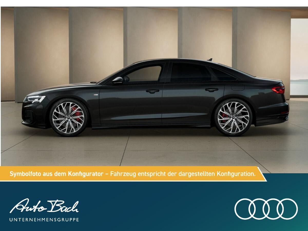 Audi A8 60 TFSI e qu. S-Line 462PS 0,5% bis 06.12. Panorama HuD B&O bis 06.12.