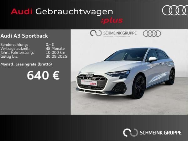 Audi A3 Sportback 40 TFSI e S line Matrix Pano ACC
