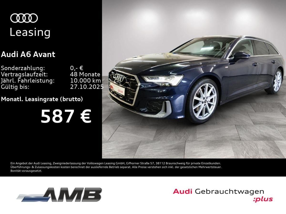 Audi A6 Avant S line 50 TDI HD-Matrix/Standhzg/07.29Garantie