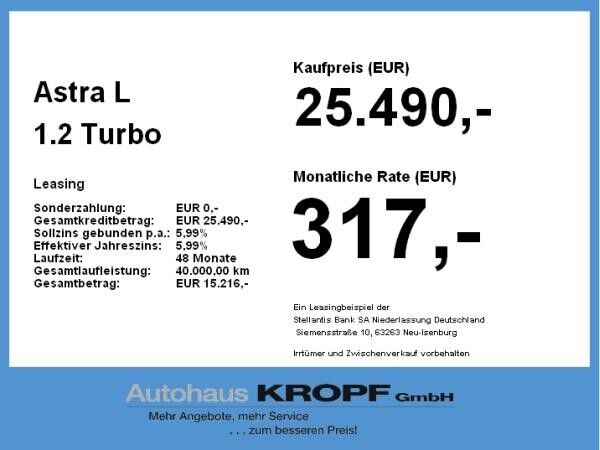 Opel Astra L 1.2 Turbo Enjoy