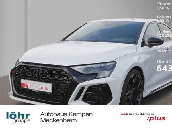Audi RS3 RS 3 Lim. 2.5 TFSI Q GWP 19" LEDER HuD RS-ABGAS