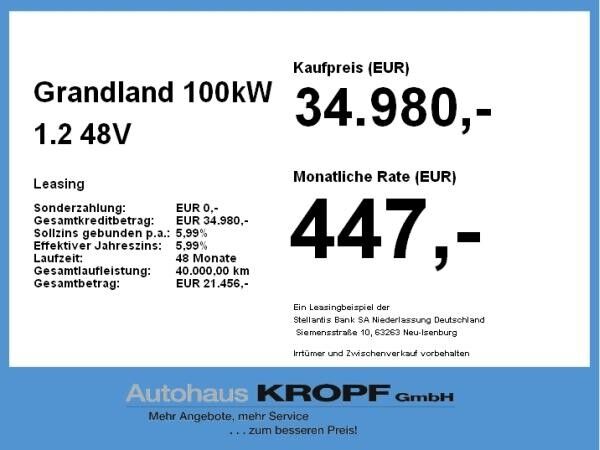 Opel Grandland 1.2 48V GS FLA Pano el.Heck KAM