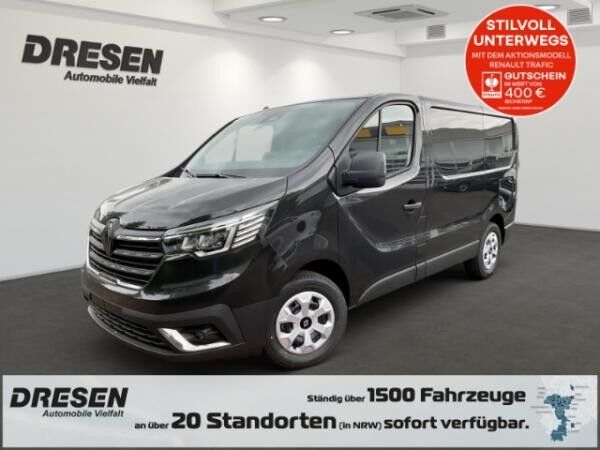 Renault Trafic 👨‍🔧🔥SORTIMO-INSIDE🔥👨‍🔧Kasten Komfort L1H1 3,0t Blue dCi 130 *AHK,GjR,NAVI*