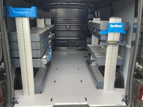 Renault Trafic 👨‍🔧🔥SORTIMO-INSIDE🔥👨‍🔧Kasten Komfort L1H1 3,0t Blue dCi 130 *AHK,GjR,NAVI*