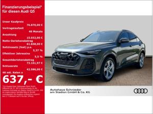 Audi Q5 SPORTB.TFSI LED+MEMORY+LEDER+TECH PLUS+PARK LENK