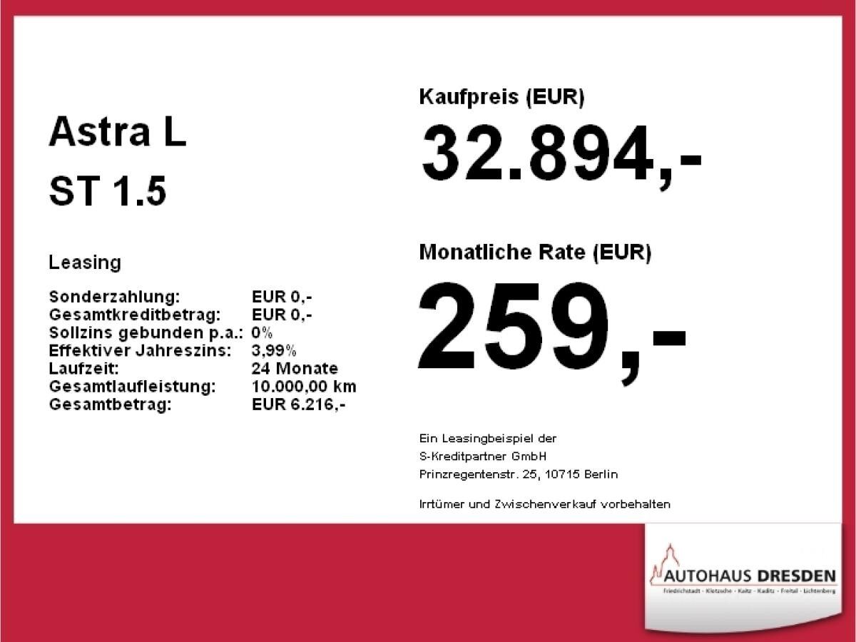 Opel Astra L ST 1.5 D ⚡GEWERBEANGEBOT⚡