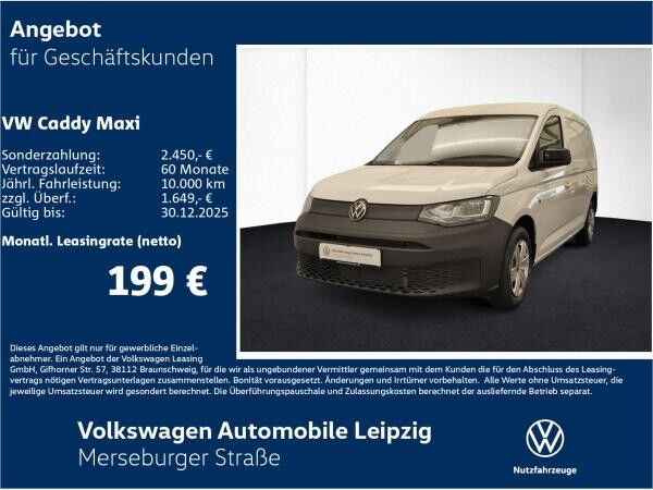 Volkswagen Caddy Maxi Cargo 1.5 l TSI KLIMA*SHZ*PDC